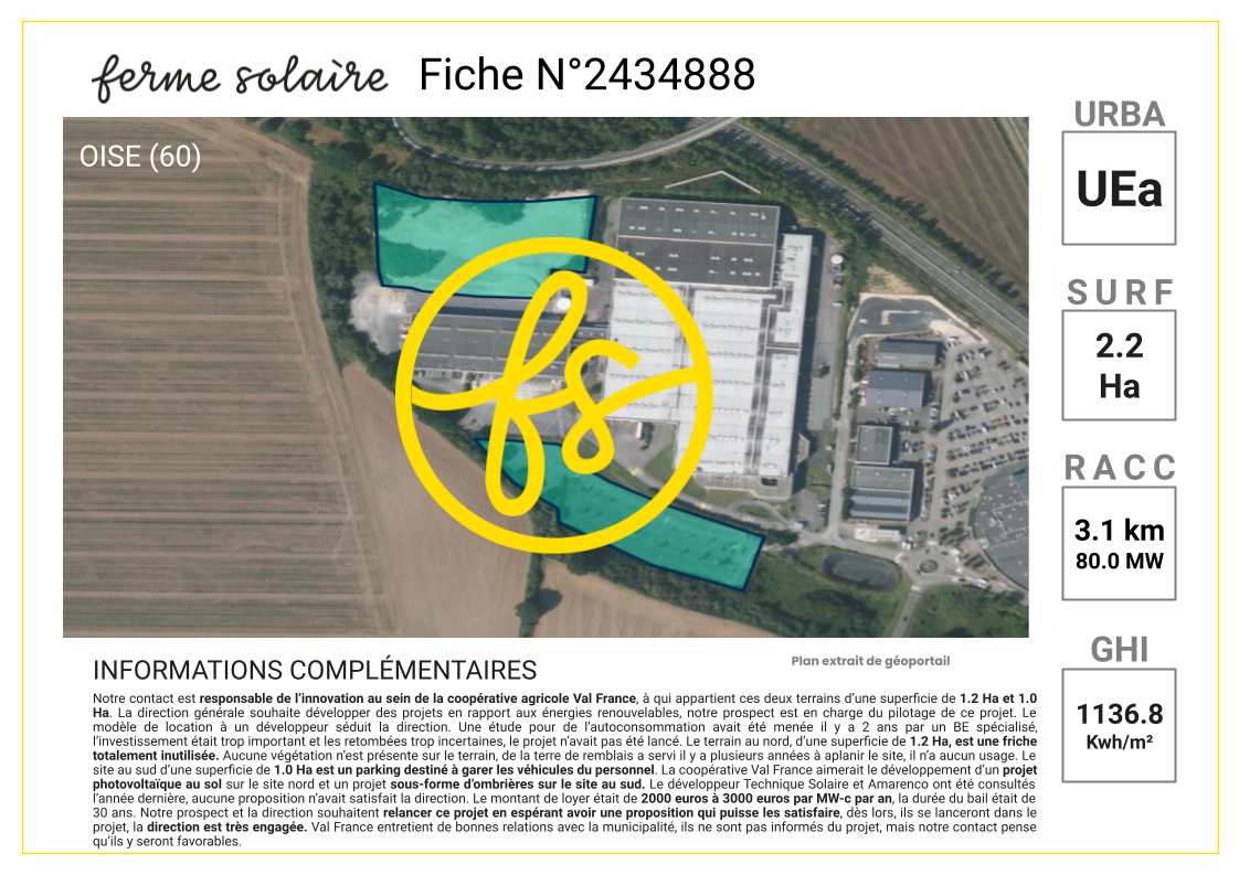 Terrain 2434888