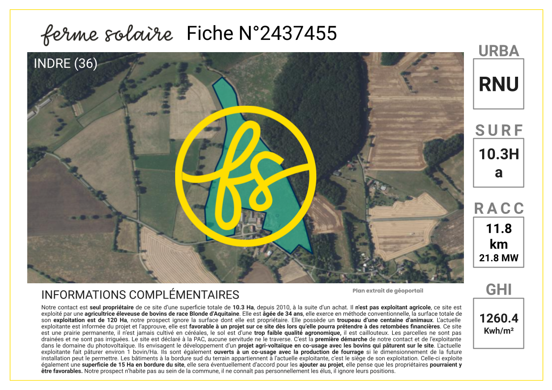 Terrain 2437455