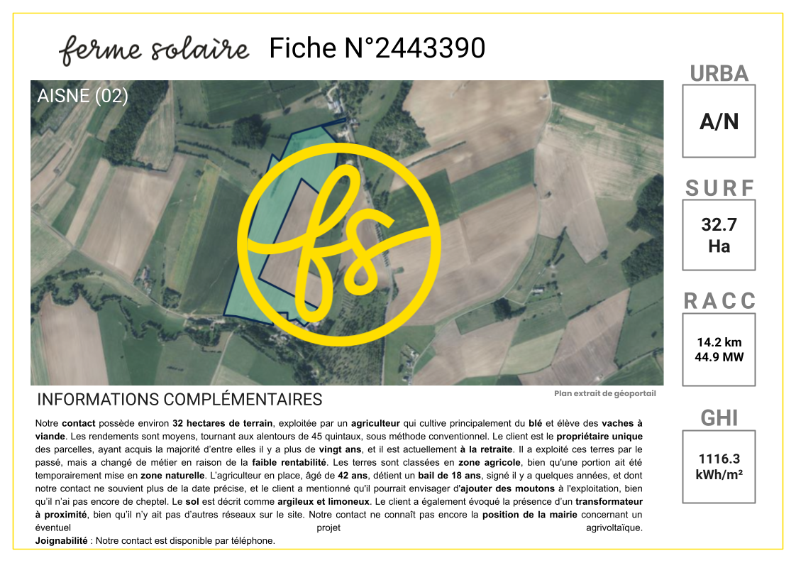 Terrain 2443390