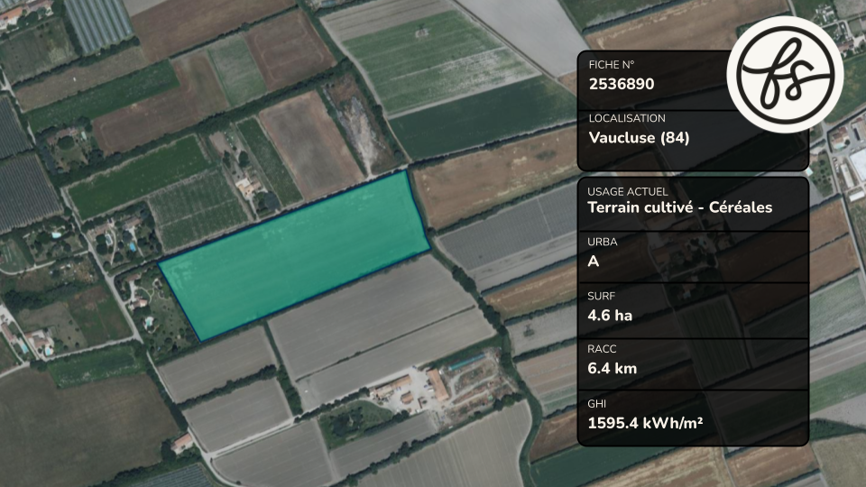 Terrain 2536890