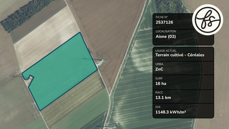Terrain 2537126