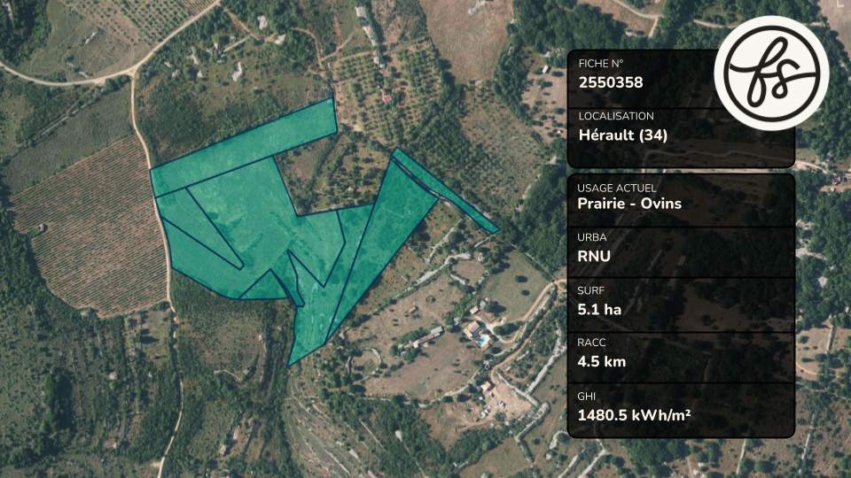 Terrain 2550358