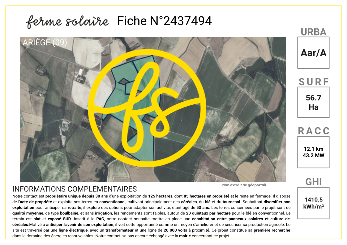 Terrain 2437494